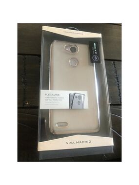 Viva Madrid Metalico Flex Case For Lg X Power 3, Gun Metal
